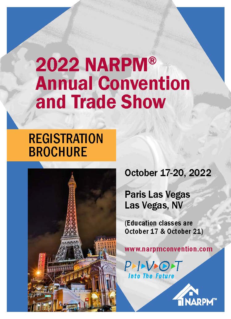 Convention Registration NARPM® Annual Convention & Trade Show