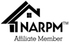 NARPM Black Affiliate Full Logo